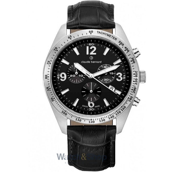 Ceas Claude Bernard Classic ST50 10247-3C-NB Cronograf 1 Ceas Claude Bernard Classic ST50 10247-3C-NB Cronograf