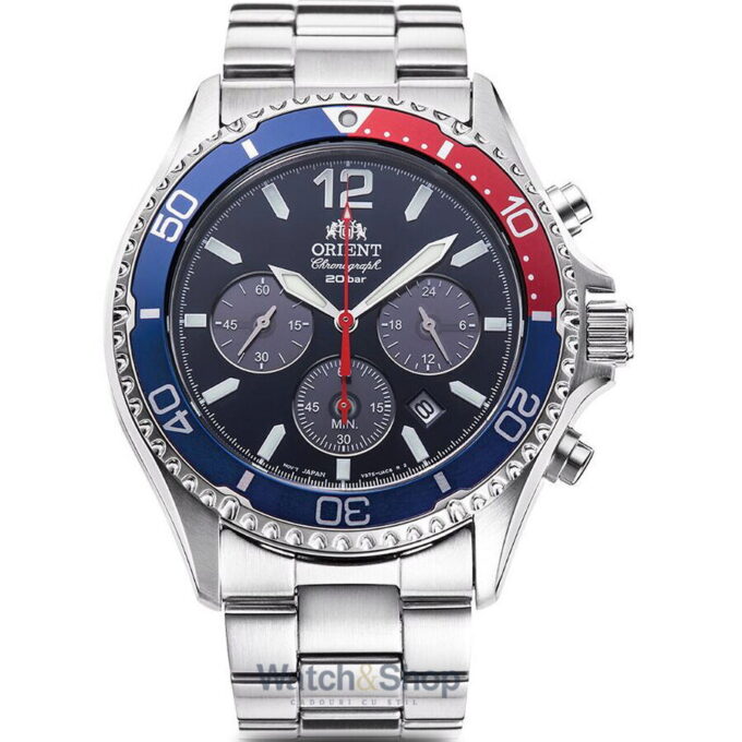 Ceas Orient Diver RA-TX0201L Cronograf Solar 1 Ceas Orient Diver RA-TX0201L Cronograf Solar