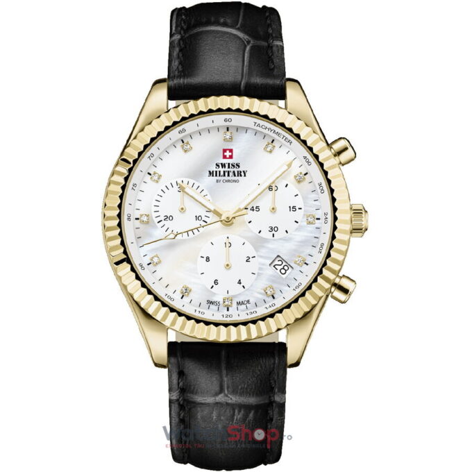 Ceas Swiss Military by Chrono Elegant SM30207.07 Cronograf 1 Ceas Swiss Military by Chrono Elegant SM30207.07 Cronograf