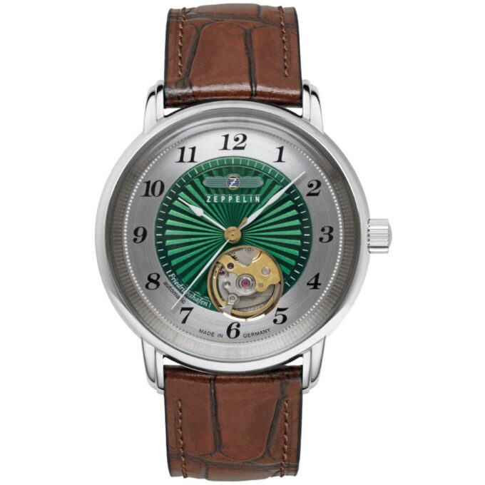 Ceas Zeppelin Zeppelin 8567-2 Unisex Friedrichshafen Open Heart Automatik 36mm 5ATM