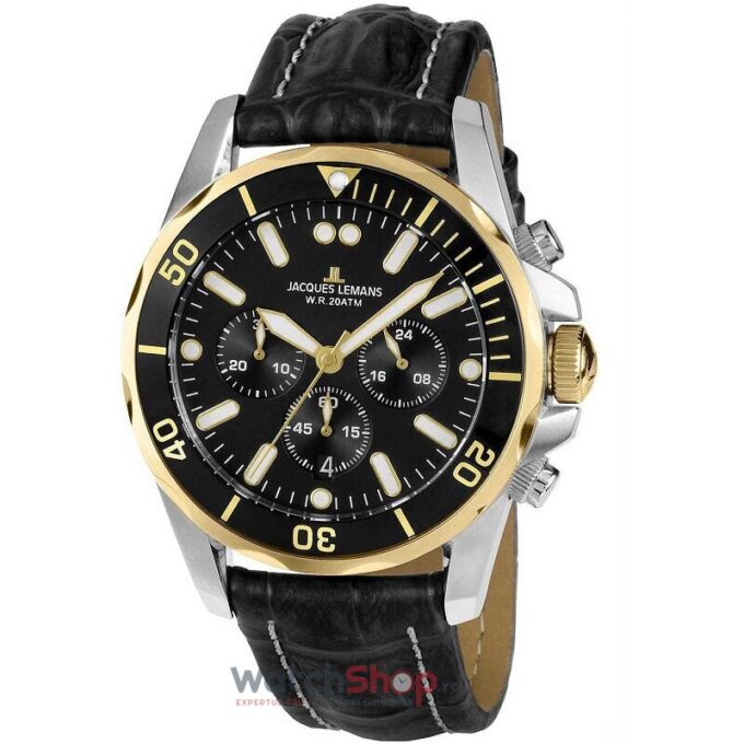 Ceas Jacques Lemans LIVERPOOL 1-2091D Cronograf 1 Ceas Jacques Lemans LIVERPOOL 1-2091D Cronograf
